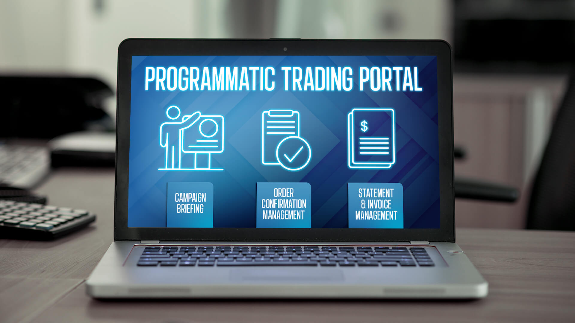 Programmatic Trading Portal (PTP) screenshot illustration